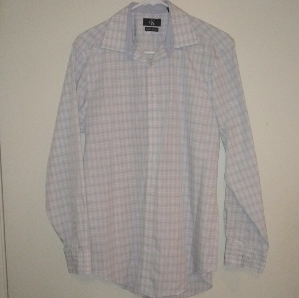 Sale!!! Calvin Clein M Slim Fit Dress Shirt